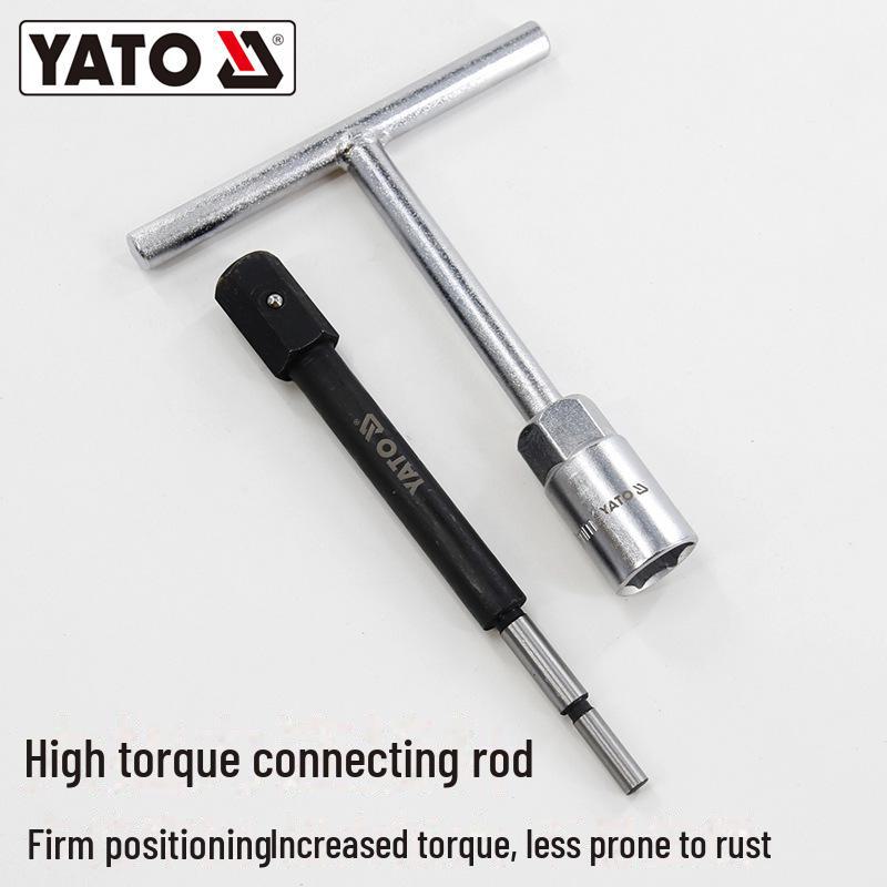 YATO Diesel Fuel Injector Nozzle Repair & Maintenance 8-Piece Set - Professional Auto Repair Tools