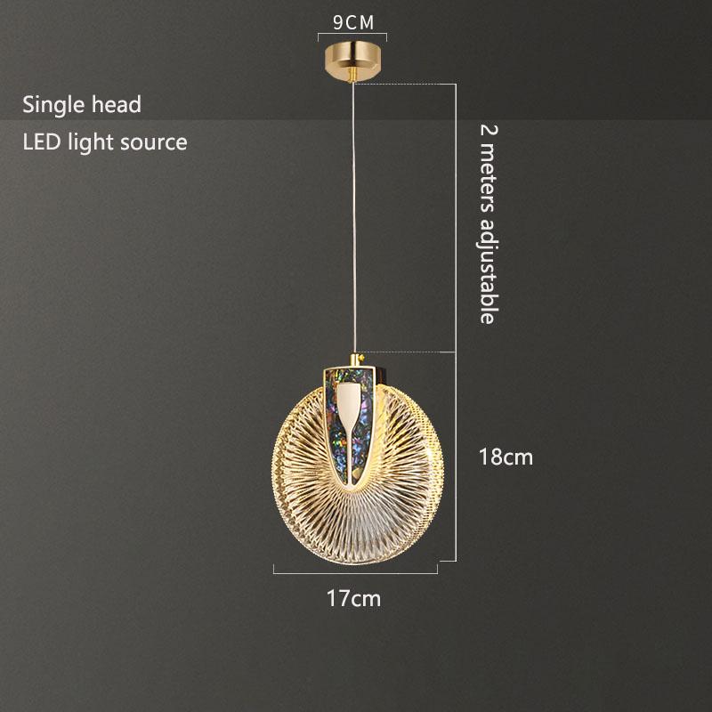 Nordic LED Heart-Shaped Pendent Light Modern Indoor Lighting Home Bedside Lamp Living Room Decor Fashion Light Luxury Chandelier