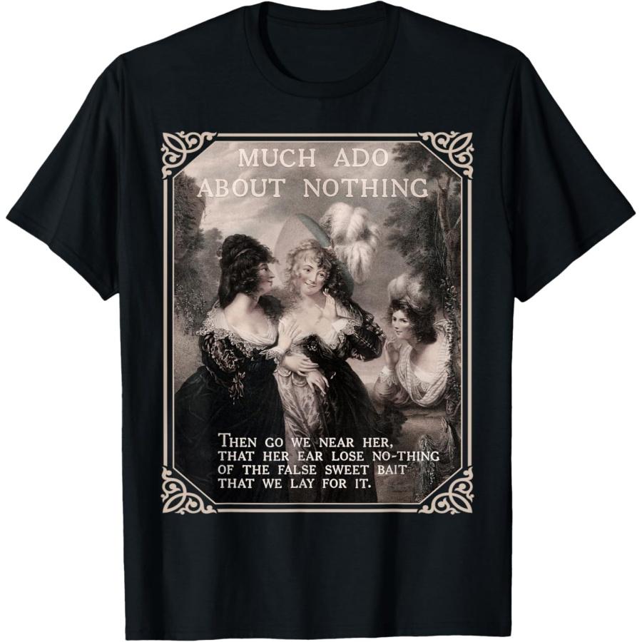 

Much Ado About Nothing Shakespeare T-Shirt XXXXXL чорний