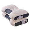 Washable Knitted Cotton Neck Support Massage Pillow for Home, Hotel, or Dorm