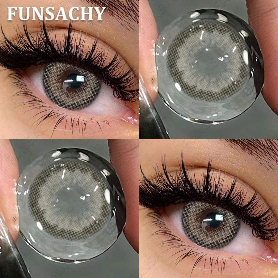 FUNSACHY 1 Paar Sharon Black Kontaktlinsen für Augen Große Augen 14,5 mm Farblinsen Puppenauge Kontakte Jährlich Schöne Kosmetik