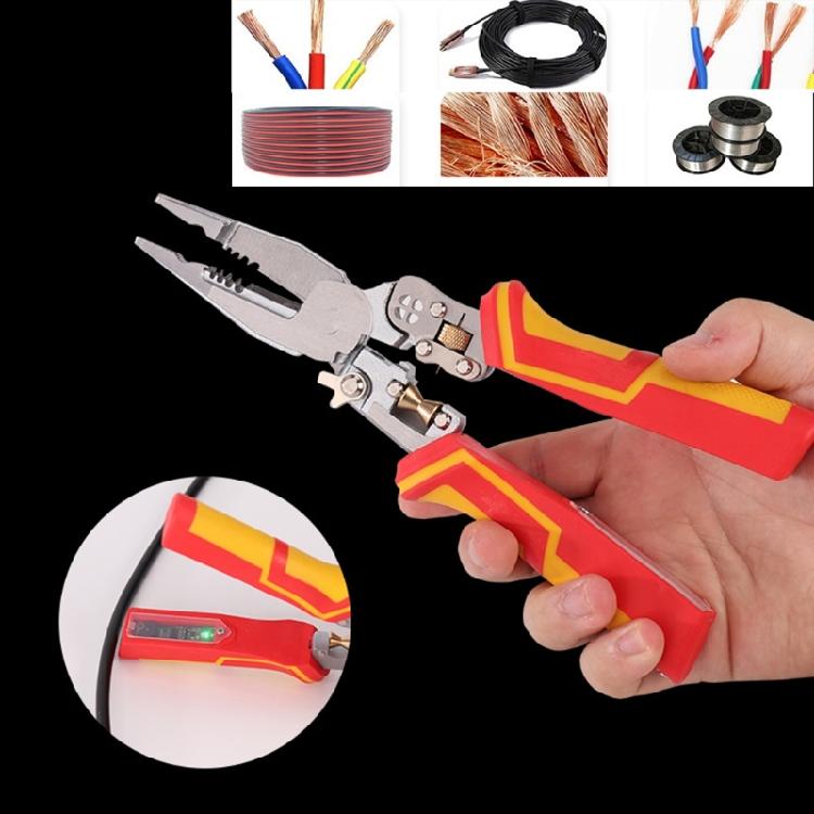 Wire Stripper Tool Wire Stripper Wire Crimper Wire Crimping Tool Multifunctional Electrician Pliers for Clamping