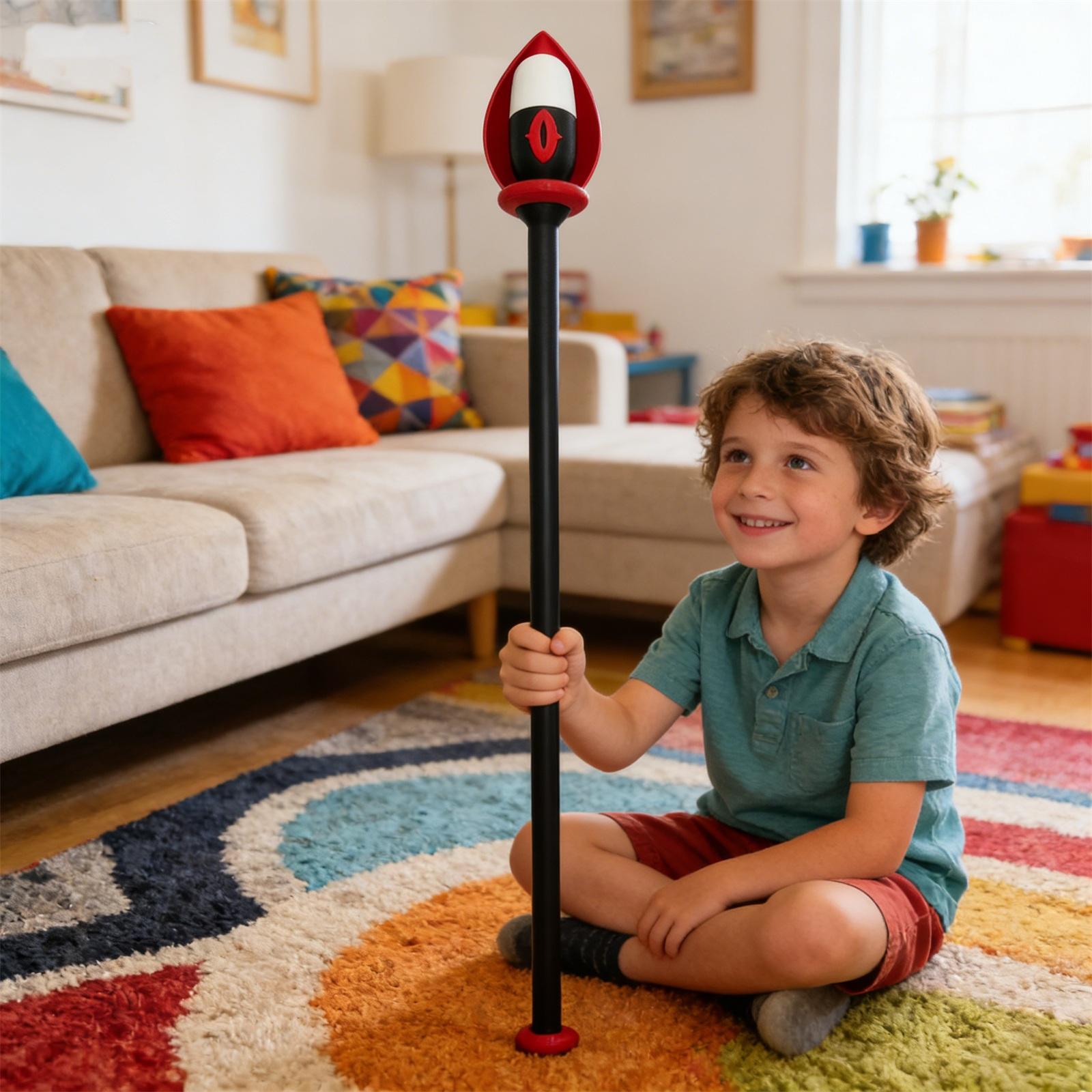 3D Printed Role Playing Cosplay Scepter Props one size