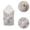 Baby Swaddle Wrap Wafer Grey