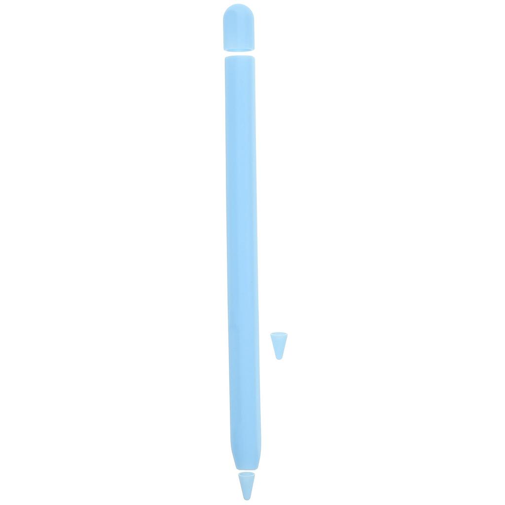 Stylus Pen Protective Sleeve Silicone Carrot-Shaped Anti-Slip Non-Slip Case Protective Cover Anti-Fall Stylus Pen Holder