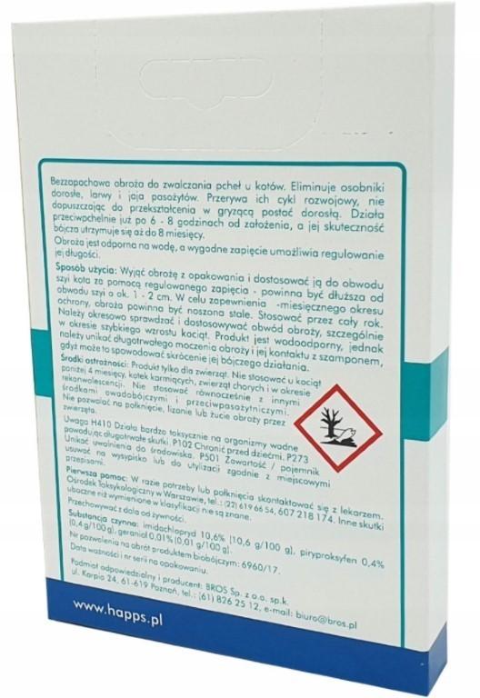 Happs 35 Cm Anti-flea and Tick Collar for Cats