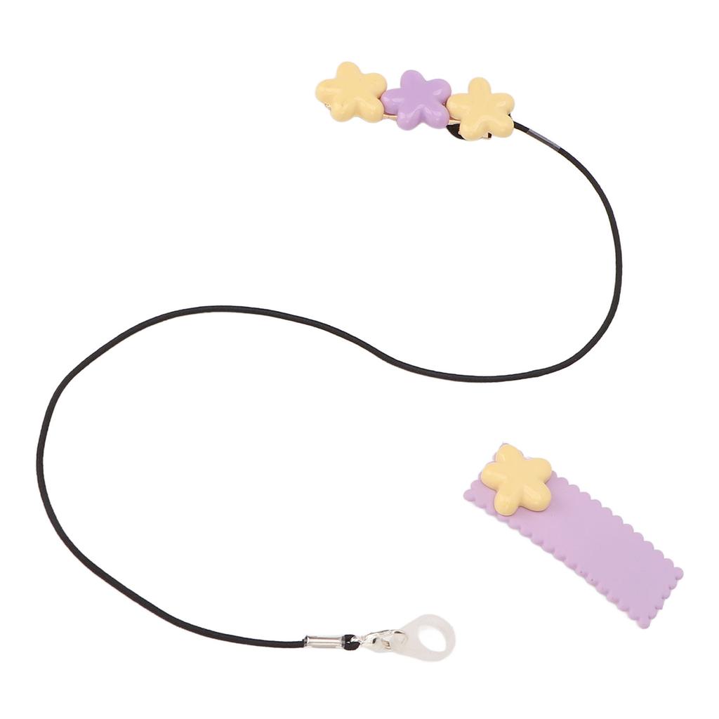 Hearing Aids Clip Prevent Loss Cute Flowers Flexible Portable Hearing Aid Lanyard Protector for Children Monaural