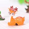 1pcs Wild Animal Little Sika Deer Model Ornaments Small Fawn Fairy Garden Miniature Accessories Decor Action Figure Figurine Toy