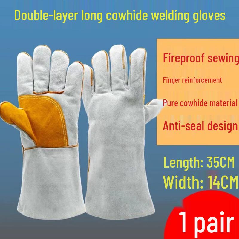 Qizhou Cowhide Welding Gloves