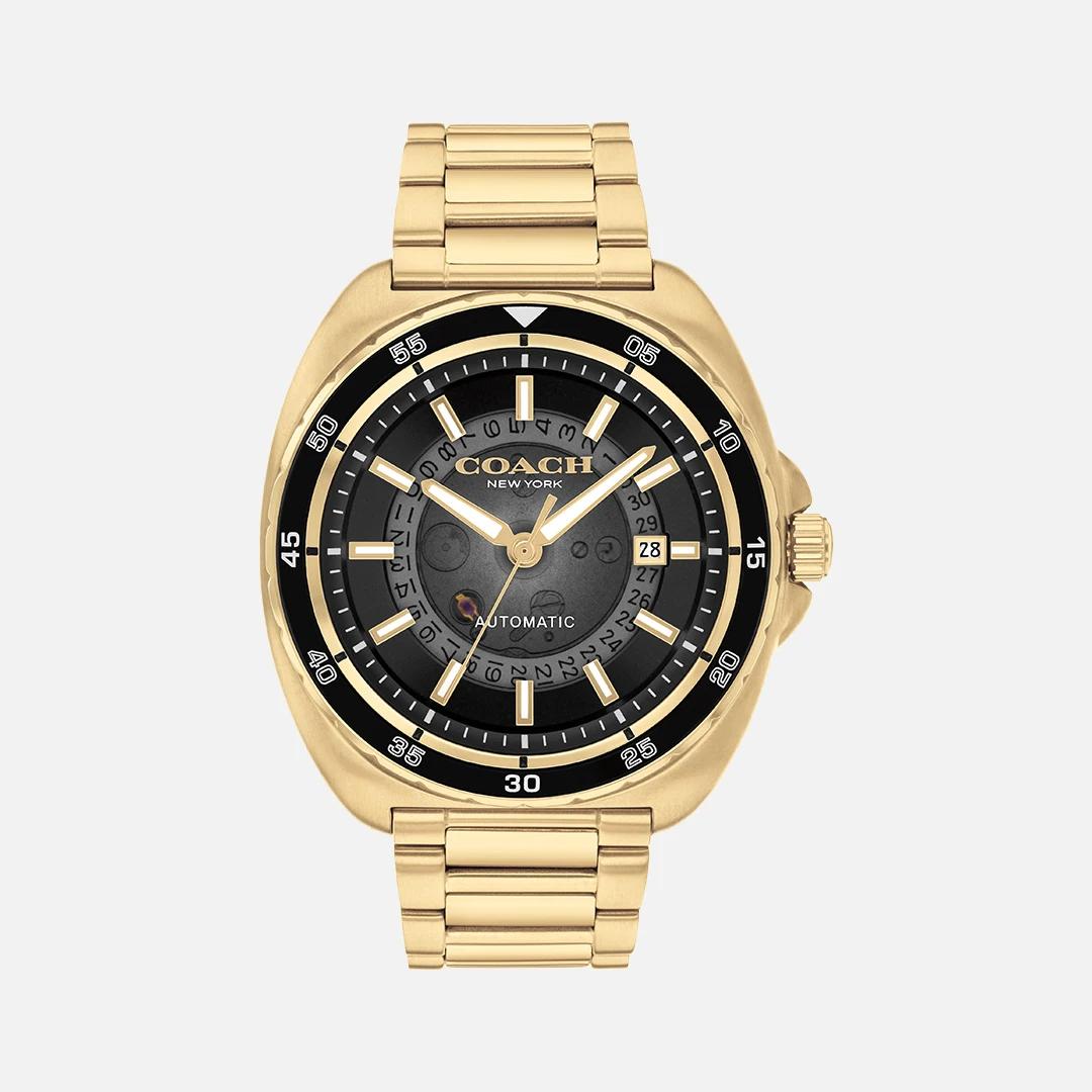 Автоматические часы COACH Charter, 44 мм 14602712 золотой