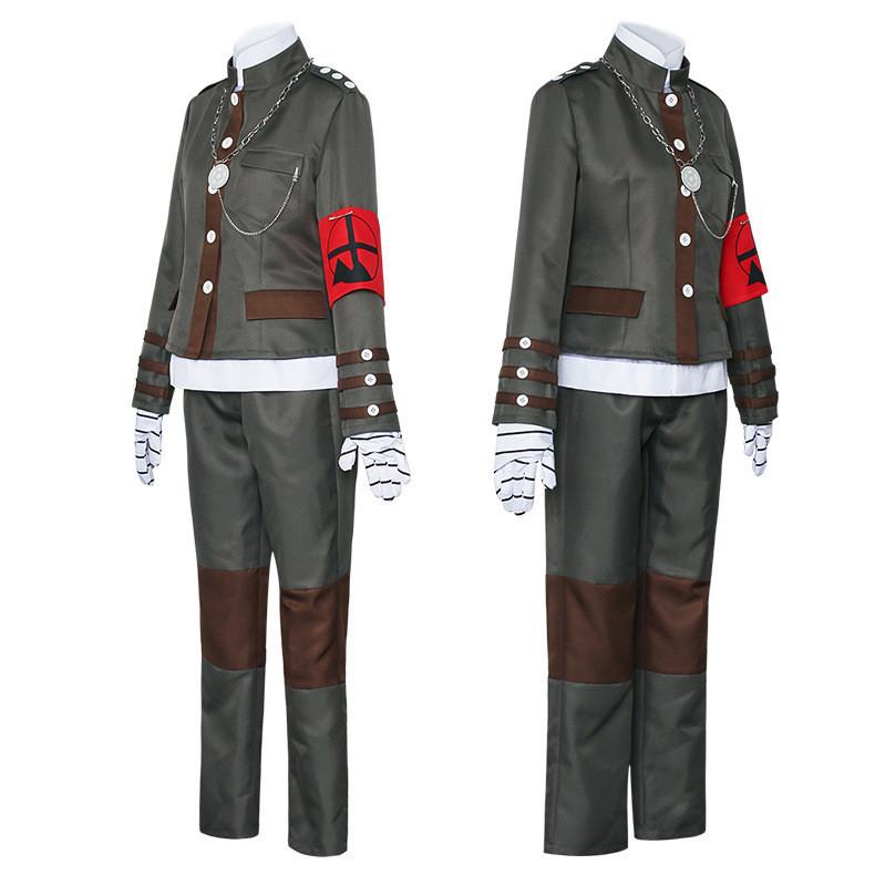 New Danganronpa Shinguji Cosplay Costume Set Anime Game Uniform
