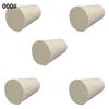 5Pcs Solid Rubber Stoppers Plug Bungs Laboratory Bottle Tube Sealed Lid Corks