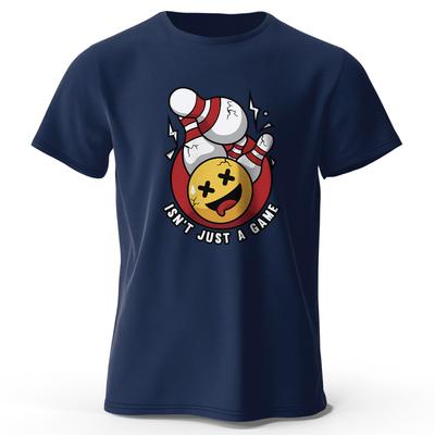 Men's Isn't Just A Game Printed T-Shirt 100% Cotton Oversized Classic Y2k Graphic Tees for Men Women Summer Tops