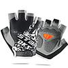 Half-finger Gloves Outdoor Cycling Sports Summer Sun Protection Yoga Driving Shock Absorption Non-slip Silicone Disc Mesh Breathable Design