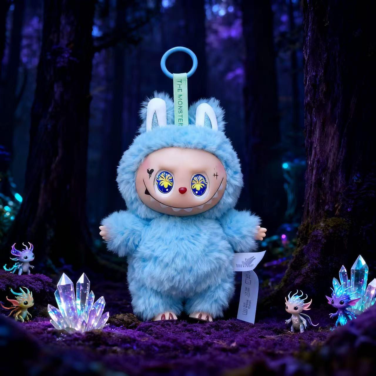 Winter Limited Snowman Labubu Plush Pendant Doll - Bubble M Edition [In Stock, Ready to Ship]