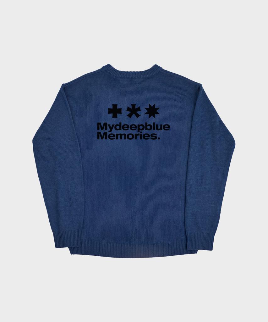 Maidibbeullumemolijeu (Nt) Mm Symbol Logo Knit (Navy)