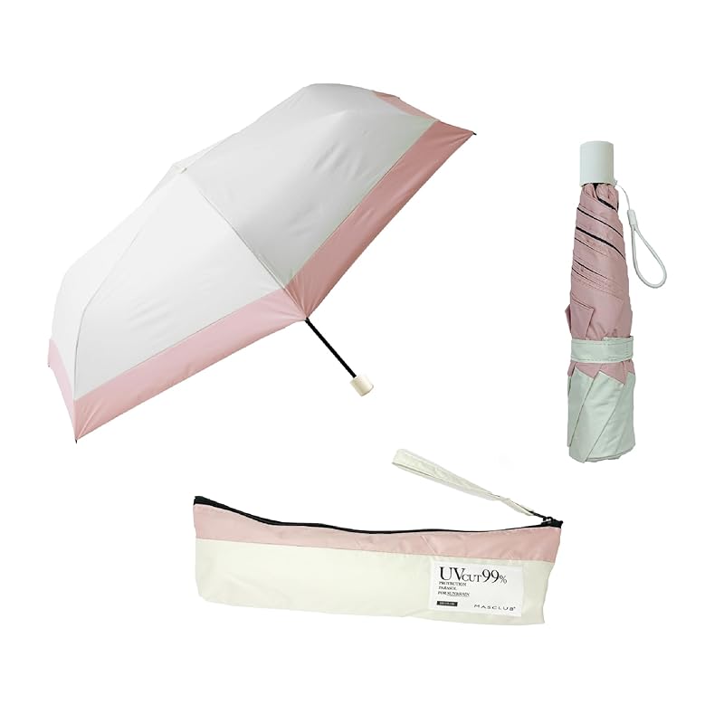 

[2025 New Design] Parasol Super lightweight [148g ultralight parasol ]MASCLUB parasol 99.99% UV protection folding umbrella shading heat shield