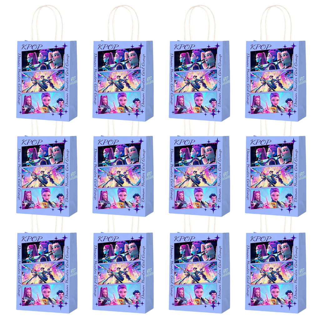 Party Gift Bags Party Supplies Cartoon Candy Bags, Tote Bags, Gift Bags For Kids Paper Packs Adults Birthday Party Decora