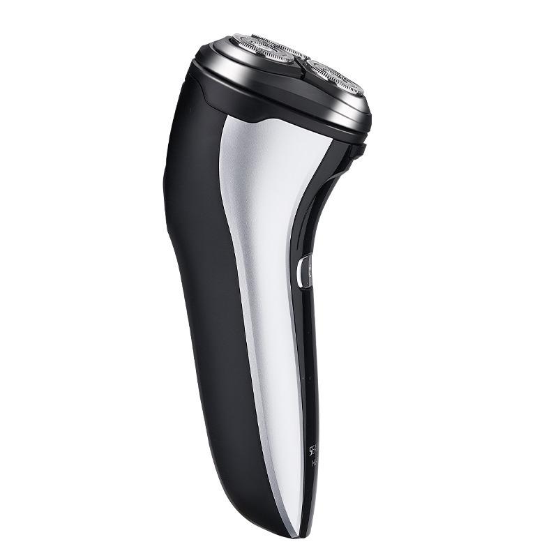 Men’s Electric Shaver Portable Rechargeable Trimmer with Pop-up Trimmer for Both Wet and Dry Shaving Ideal for Business Travel