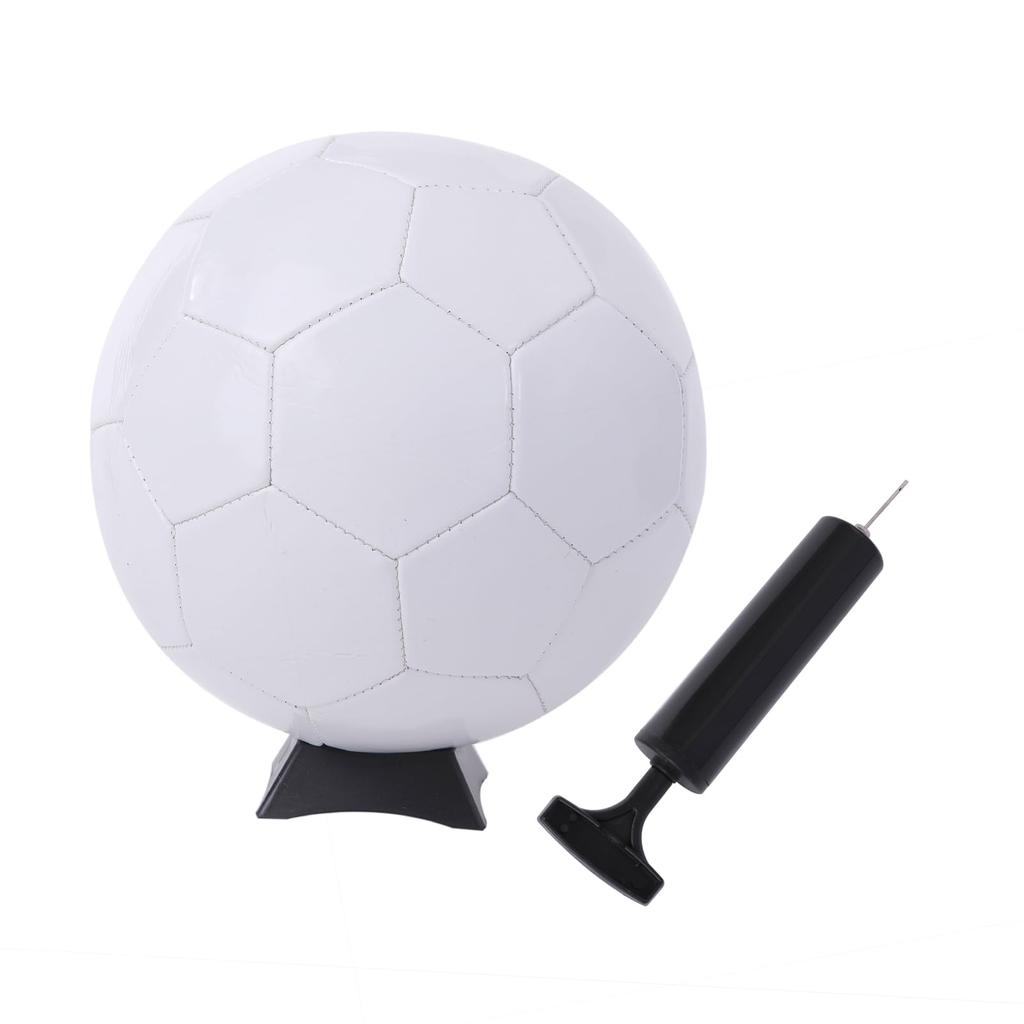 Pureseek Personalized Soccer Balls for Signed Soccer Plain Futsal Personalized Soccer and Inflator Kids, Balls, Balls, Balls, (3-Piece Set)
