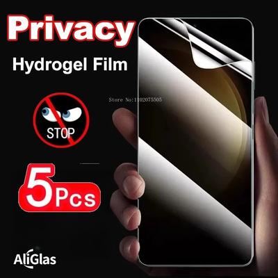 Hydrogelová fólie s ochranou soukromí pro Samsung Galaxy S25FE S25Edge S25Ultra S25Plus Ochranné sklo pro Samsung S26 Plus S26 Ultra Fólie