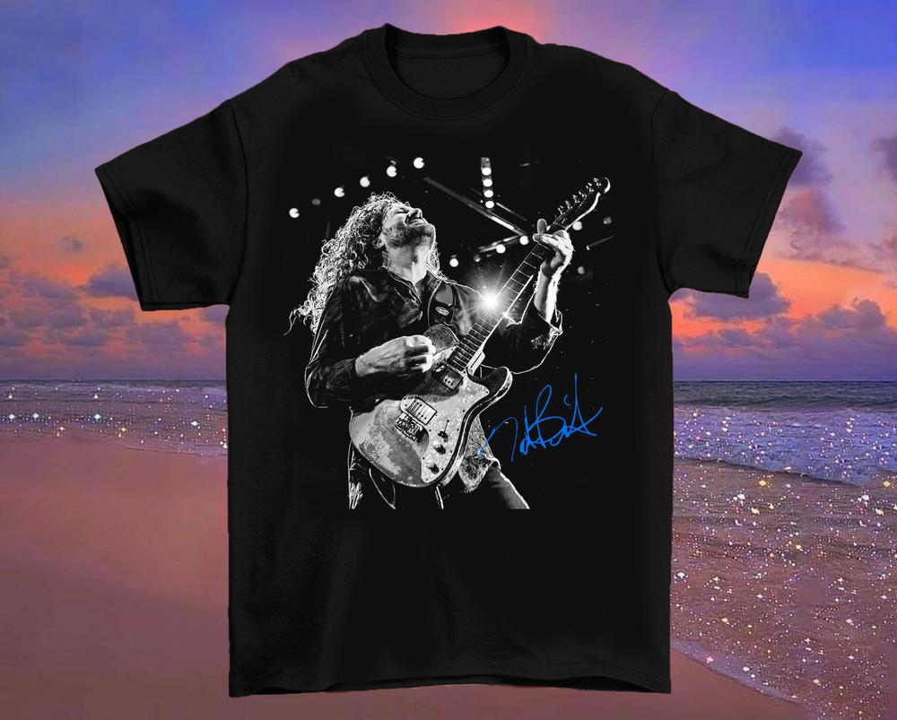 Tab Benoit In Concert Signed Adult Shirt Black Short Sleeve Unisex T-Shirt XXXXL