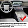 Wireless Charging Silicone Pad For Hyundai Santa Fe MX5 2024 2025 2026 Central Control Charger Protector Cover Anti-Slip Mat