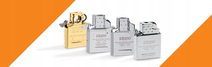 Zapalniczka Żarowa Zippo Brushed Chrome  1 Jet