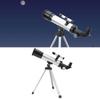 Refractor Telescope HD 90x Compact Astronomical Telescope with Finderscope 2 Eyepieces for Travel Bird Watching