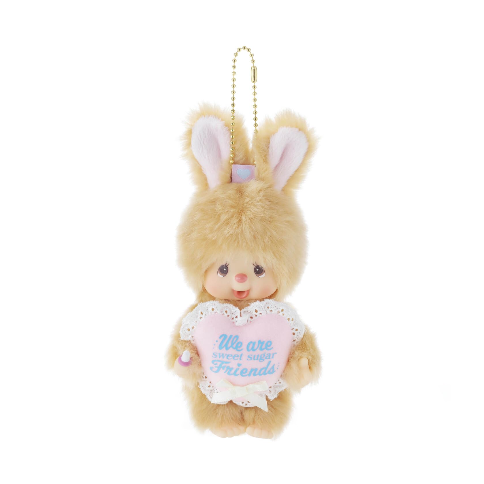 

Sekiguchi Monchhichi Sweet Sugar Chimutan Keychain 205936 H17 x x W8.5 D5.5cm