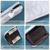 Wallet Women Credit Business Card Holder Love Shaped Zipper Small Cute Card Wallets For Woman For Cash Key Change Id Card