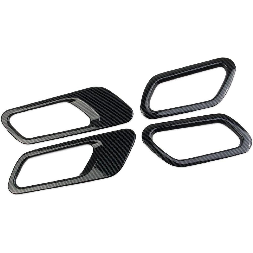 Carbon Fiber Inner Door Handle Cover Trim for 2022-2025 Nissan Pathfinder