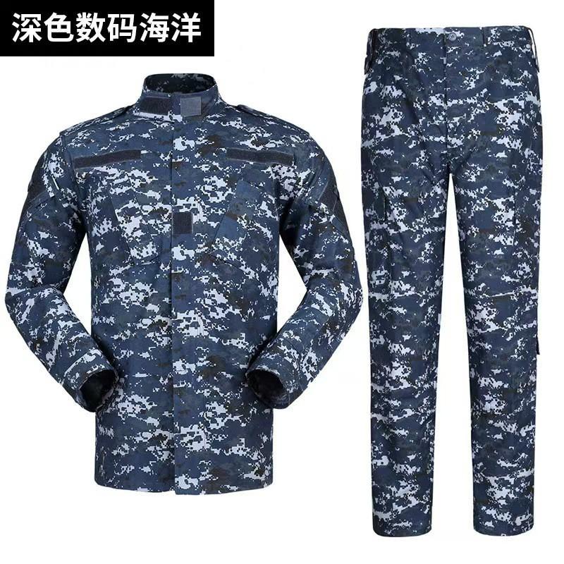Herren Taktischer ACU-Stil Camo Outdoor Trainingsanzug Leichte Wander-Camping-Kampfuniform Set