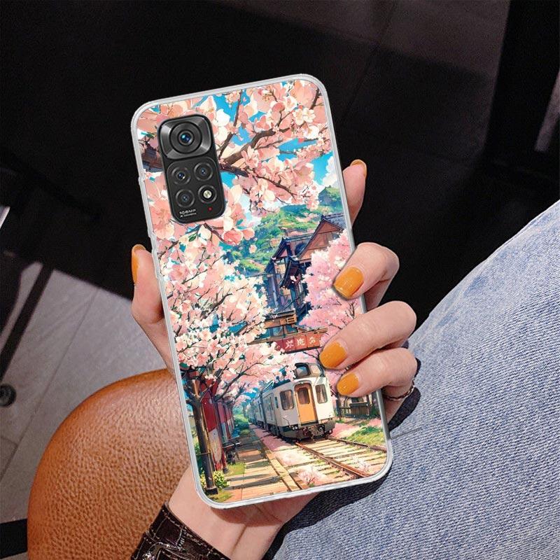 Anime Aesthetic Scenery Phnoe Case for Phnoe Case for Xiaomi Redmi Note 15 14 14S 13 Pro Plus 12 12S 11S 11E 10S 10 11T 5G Uniqu