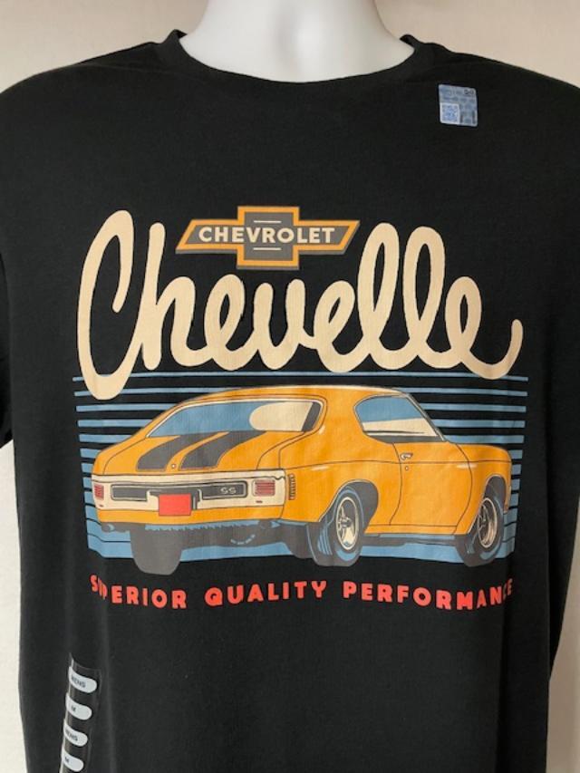 1970 CHEVELLE SS T-Shirt Muscle Car GM Licensed 70 307 350 396 402 LS5 LS6 454