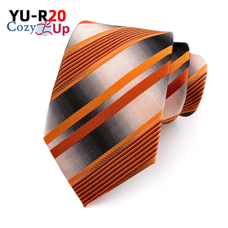 3.15" Fashion Striped PaisleyTie for  Men Flower Necktie for Wedding