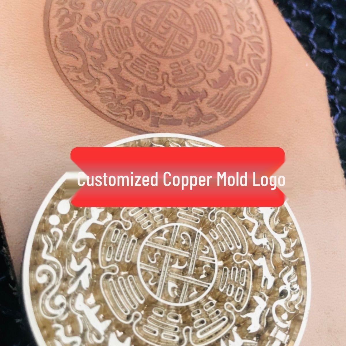 

Custom Leather Copper Hot Stamping Logo Mold No