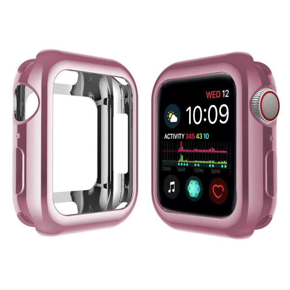 Funda iWatch de 5 colores Un conjunto de revestimiento suave TPU  Parachoques para Apple Watch Series 5 4 3 40/44/38/42mm comprar a buen  precio — entrega gratuita, reseñas reales con fotos — Joom