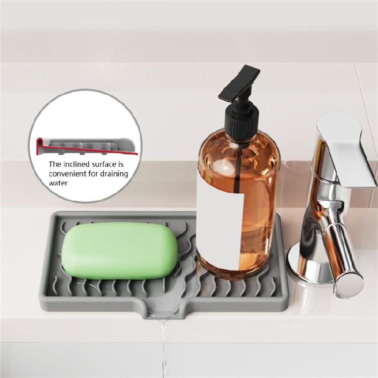 Lovely Soap Tray Holder Draining for Kitchen And Shower Easy Cleaning For Bathroom and Kitchen Accessories