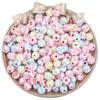 500g Acrylic Beads Cross Pattern Beads Loose Spacer Beads for Jewelry Making