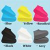 2pcs Waterproof Non-slip Silicone Shoe High Elastic Wear-resistant Unisex Rain Boots for Outdoor Rainy Day Reusable Shoe Cover