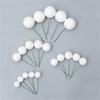 20 Pcs   Cake Topper Decorations With Gold Balls On Sticks - Cake Picks For Birthday, Wedding, And Party Decorations