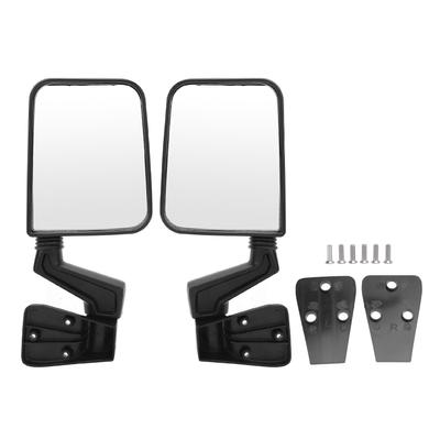 1 Coppia Specchietto Retrovisore Manuale 105495870 Resistente ai Graffi Anti Calore Anti Sbiadimento Pieghevole Manualmente Specchietto Laterale per TJ Manuale