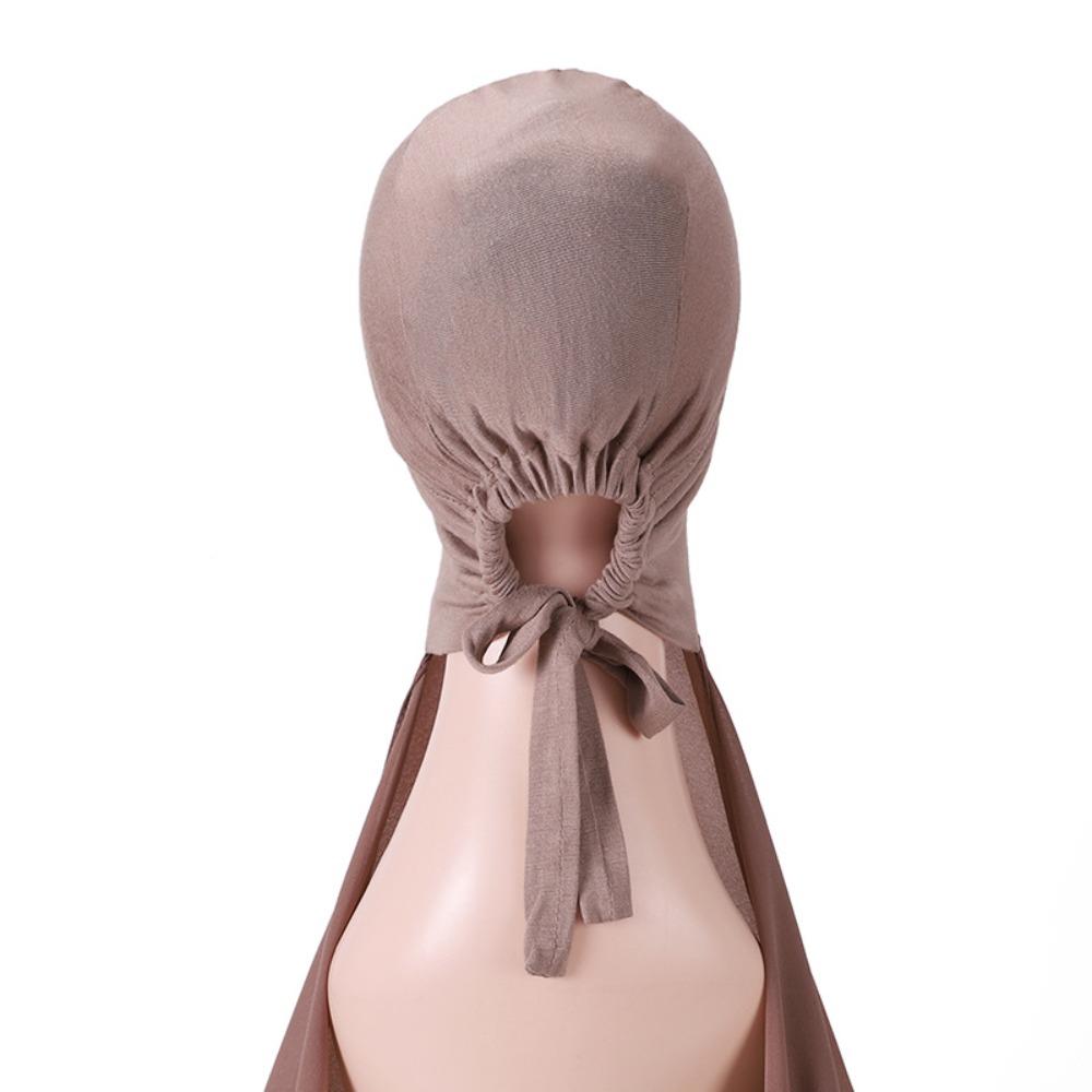 Chiffon Chiffon Shawl 175*70cm Head Scarf Easy Wear Headwrap Turbante  Cultural Wear