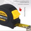Precise Clear Steel Tape Measure Retractable 3M/5M/7.5M/10M Thickened Rubberized Woodworking Wear-Resistant Tool Tape Ruler