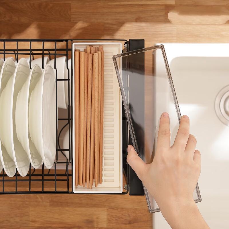 Countertop Multi-functional Dish Drying & Storage Rack