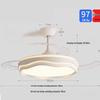 Dream Bubble 42-Zoll Leiser Deckenventilator mit Licht