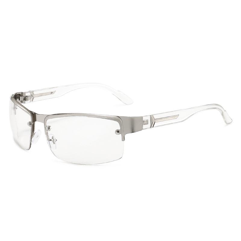 2021 Men's Cycling Windproof Fashion Sunglasses T-2002 with Metal Brow