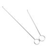 Belts Strips Stainless Steel Sewing Loop Turner Hook Sewing Tools Fabric Flipper Threading Device