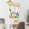 Numberblocks Custom Your Name Wall Decor Tapestry Art For Pet Memorial Birthdaywedding Party Backdrop Family Gift